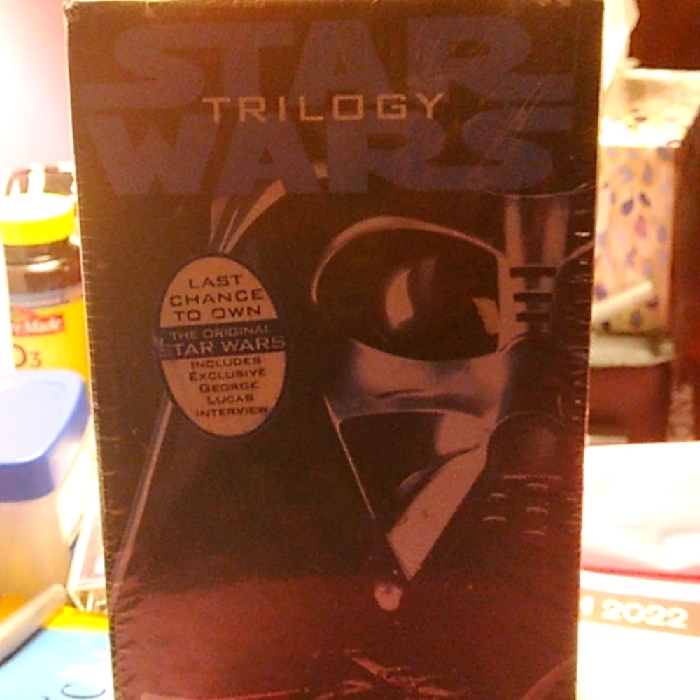 NWT..THE ORIGINAL "STAR WARS" THREE-SET VHS TRILOGY..